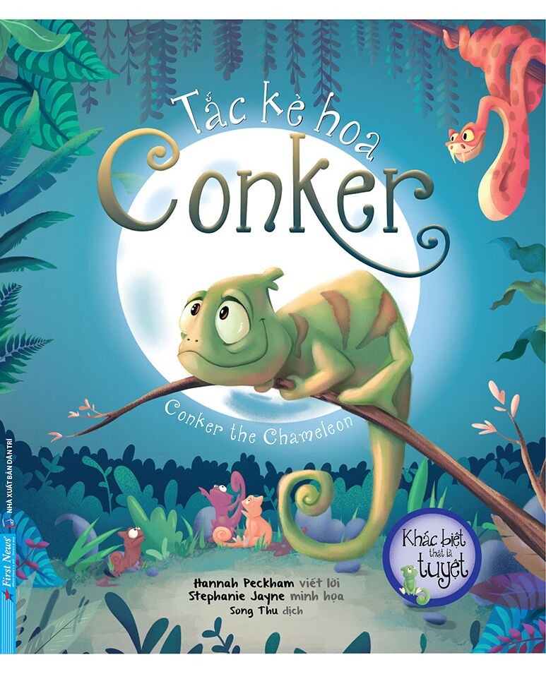 Khác biệt thật là tuyệt - Tắc kè hoa Conker