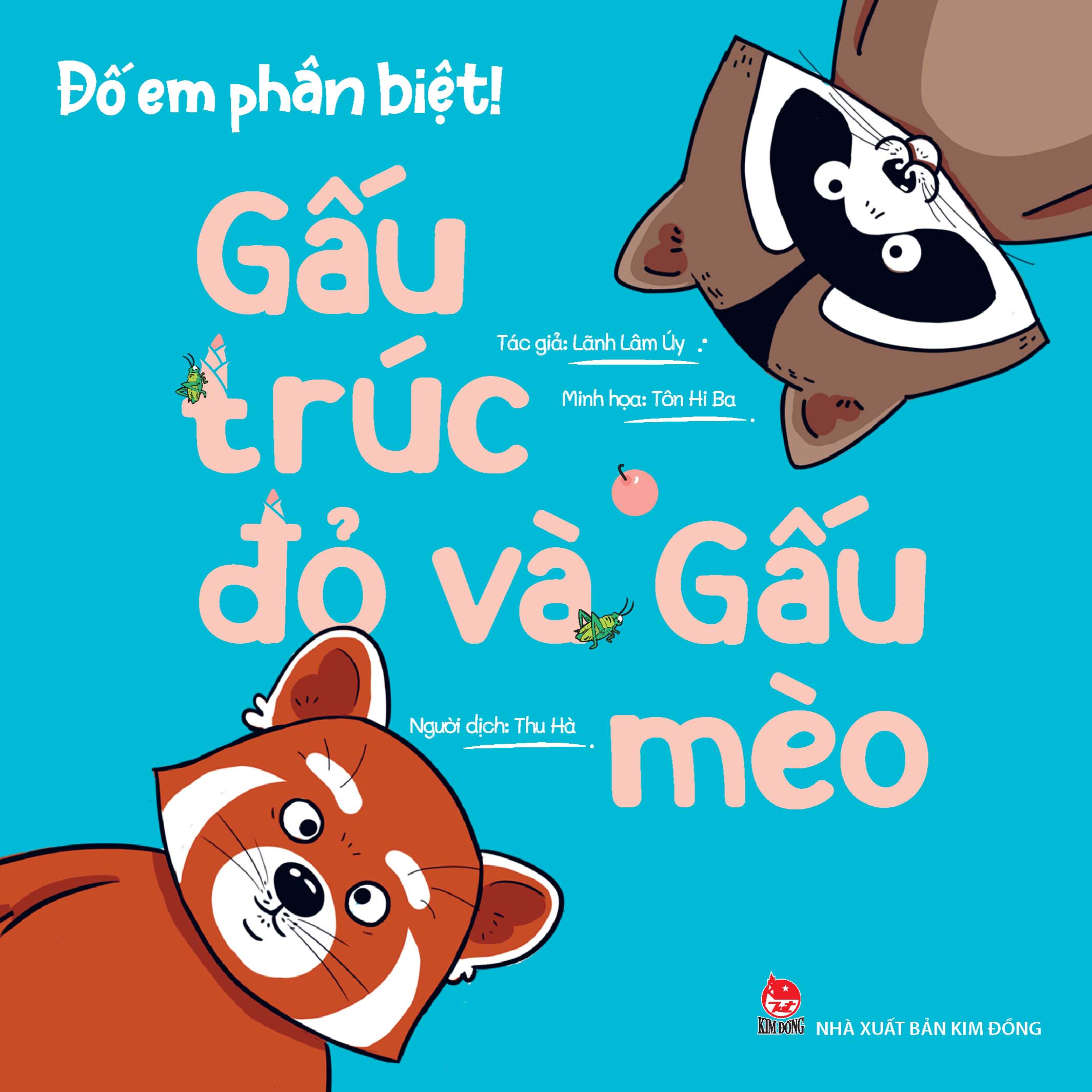 Đố em phân biệt! - Gấu trúc đỏ và Gấu mèo