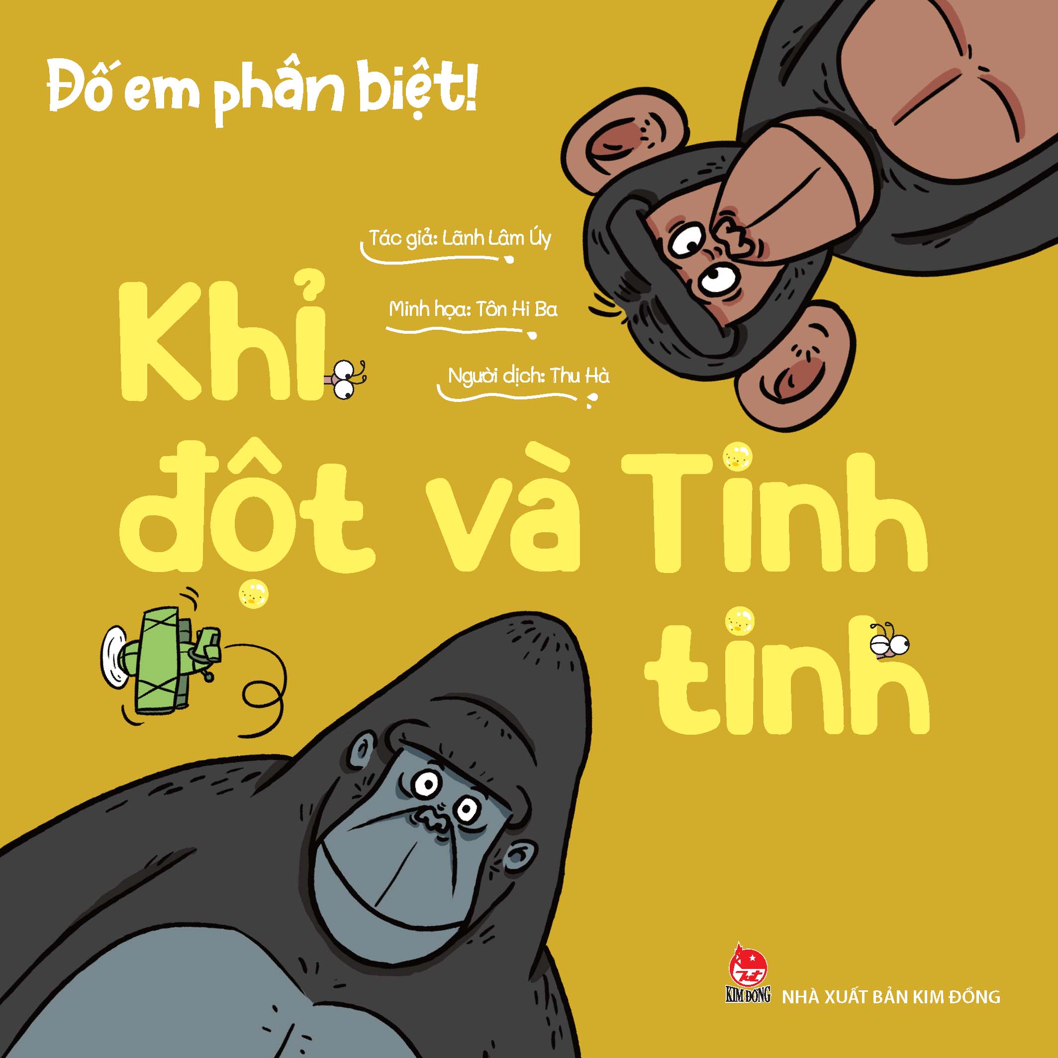 Đố em phân biệt! - Khỉ đột và Tinh tinh