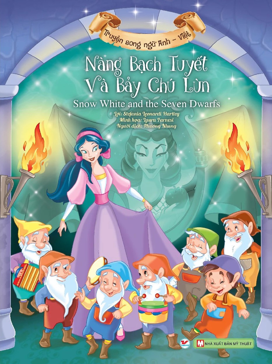Truyện song ngữ Anh - Việt - Nàng Bạch Tuyết và bảy chú lùn