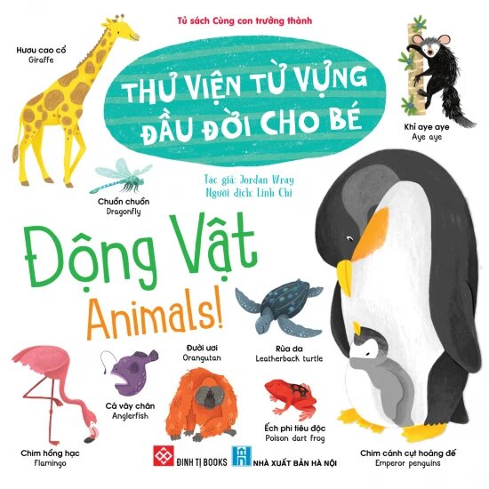 Thư Viện Từ Vựng Đầu Đời Cho Bé - Động Vật - Animals!
