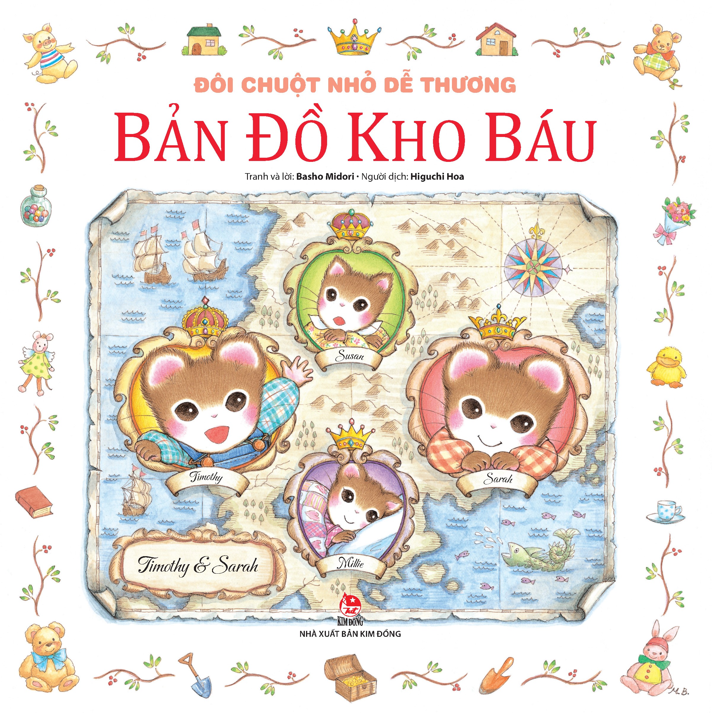 Đôi Chuột Nhỏ Dễ Thương - Bản Đồ Kho Báu