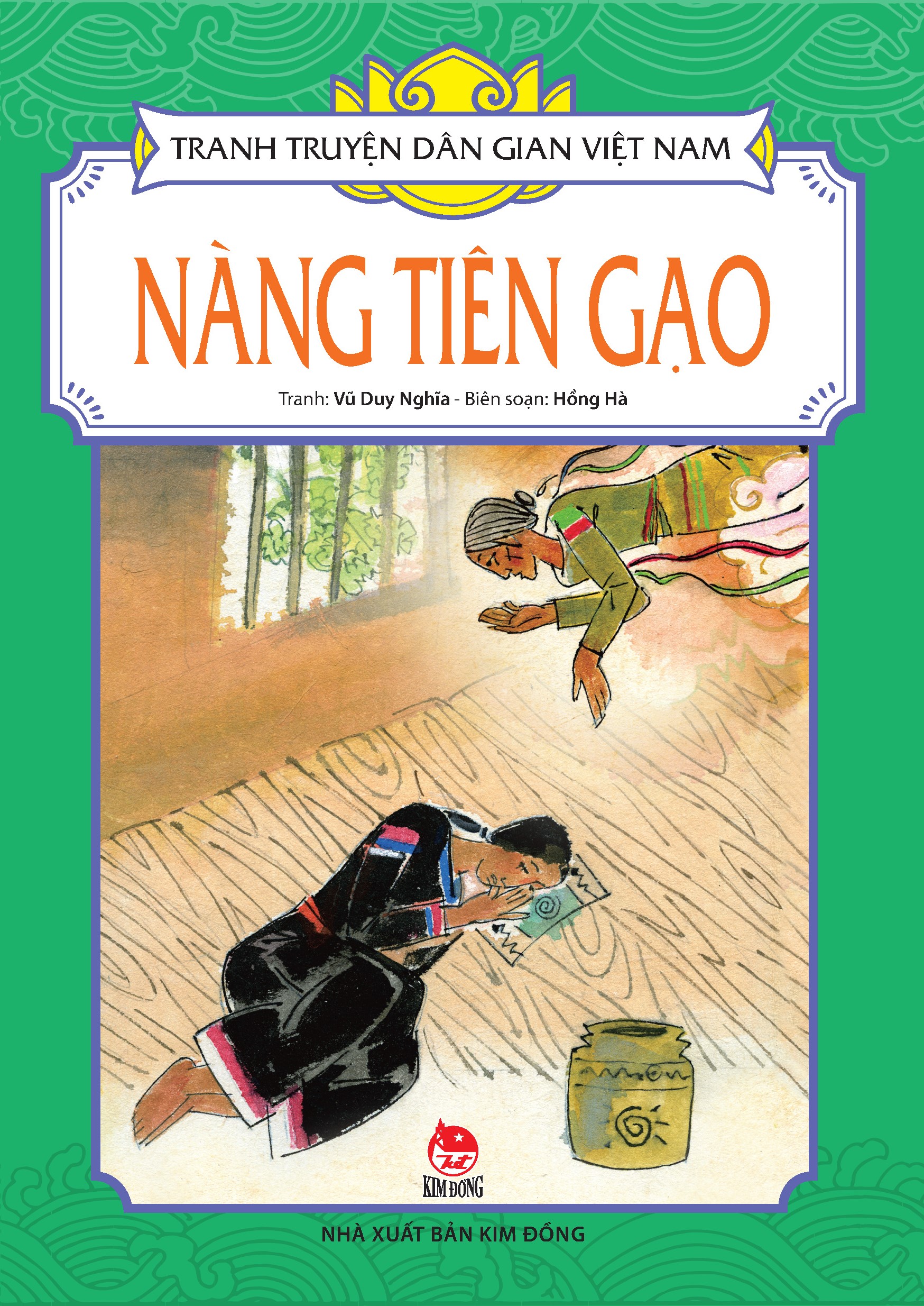 Tranh Truyện Dân Gian Việt Nam - Nàng Tiên Gạo